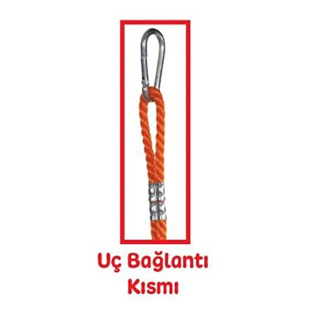 PİLSAN Büyük Salıncak Emniyetli Park/Bahçe/Ev Salıncağı Sarı Kırmızı