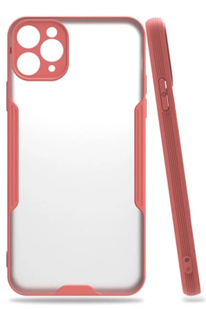 Newface Apple iPhone 11 Pro Kılıf Platin Silikon - Pembe