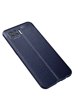 Newface Oppo A73 Kılıf Auto Focus Kapak - Lacivert