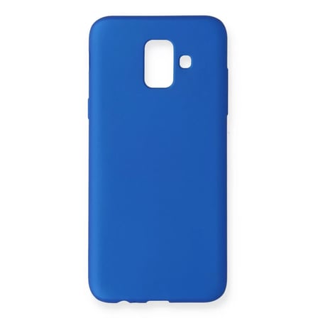 Newface Samsung Galaxy A6 2018 Kılıf First Silikon - Mavi