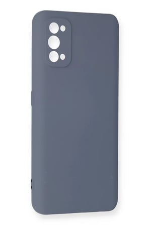 Newface Realme 7 Pro Kılıf Nano içi Kadife Silikon - Gri