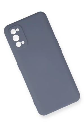 Newface Realme 7 Pro Kılıf Nano içi Kadife Silikon - Gri