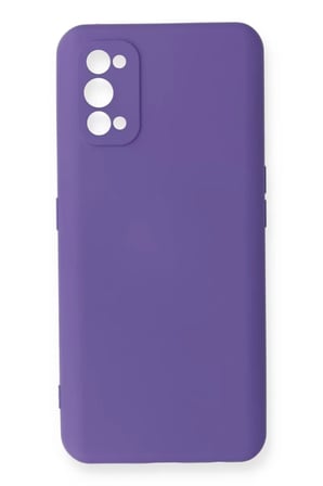Newface Realme 7 Pro Kılıf Nano içi Kadife Silikon - Mor