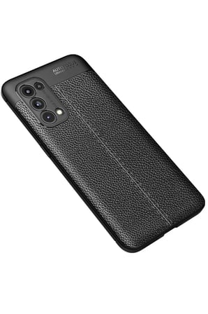 Newface Oppo Reno 5 Pro Kılıf Auto Focus Kapak - Siyah