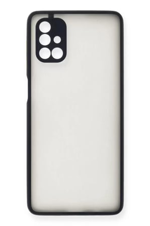 Newface Samsung Galaxy M51 Kılıf Montreal Silikon Kapak - Lacivert