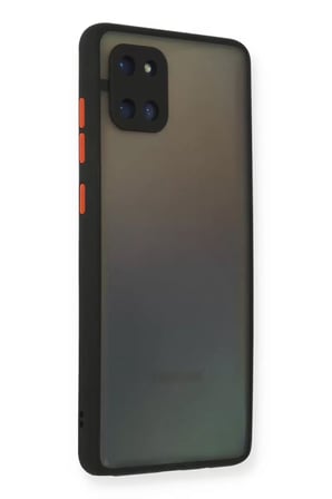 Newface Samsung Galaxy A81 / Note 10 Lite Kılıf Montreal Silikon Kapak - Siyah