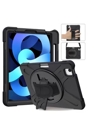 Newface Apple iPad Pro 11 (2020) Kılıf Amazing Tablet Kapak - Siyah
