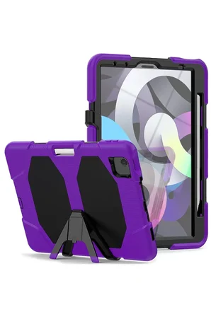 Newface Apple iPad Pro 11 (2020) Kılıf Griffin Tablet Kapak - Mor