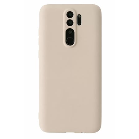 Newface Xiaomi Redmi Note 8 Pro Kılıf First Silikon - Krem