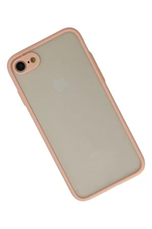 Newface Apple iPhone 7 Kılıf Montreal Silikon Kapak - Pembe