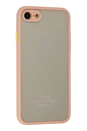 Newface Apple iPhone 7 Kılıf Montreal Silikon Kapak - Pembe