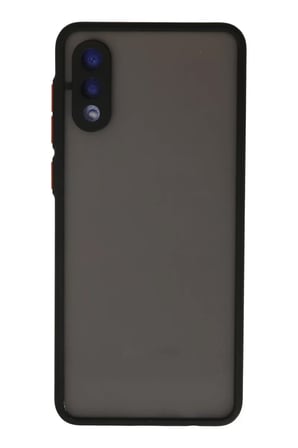 Newface Samsung Galaxy A02 Kılıf Montreal Silikon Kapak - Siyah