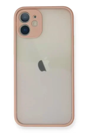 Newface Apple iPhone 11 Pro Max Kılıf Montreal Silikon Kapak - Pembe