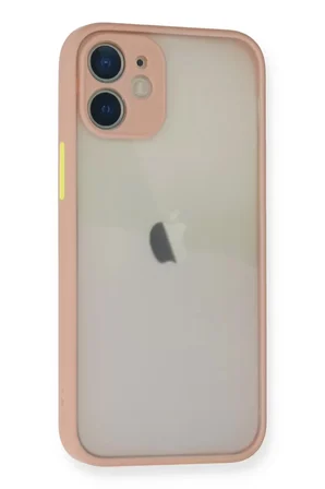 Newface Apple iPhone 11 Pro Max Kılıf Montreal Silikon Kapak - Pembe