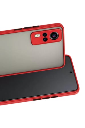 Newface Vivo Y53S Kılıf Montreal Silikon Kapak - Kırmızı