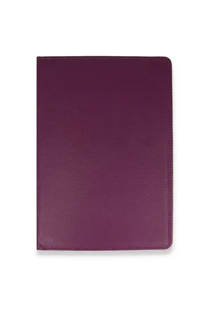 Newface Samsung Galaxy T220 Tab A7 Lite 8.7 Kılıf 360 Tablet Deri Kılıf - Mürdüm