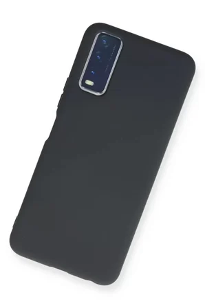 Newface Vivo Y11S Kılıf Nano içi Kadife Silikon - Lacivert