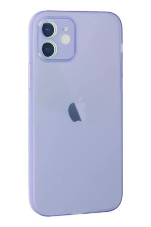 Newface Apple iPhone 12 Kılıf Puma Silikon - Mor