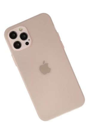 Newface Apple iPhone 12 Pro Max Kılıf Puma Silikon - Pembe