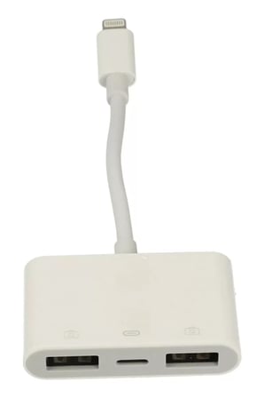 Newface APR23 Iphone Otg 3in1 - Beyaz