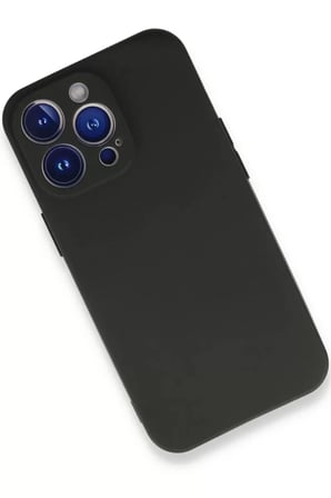 Newface Apple iPhone 13 Pro Kılıf First Silikon - Siyah