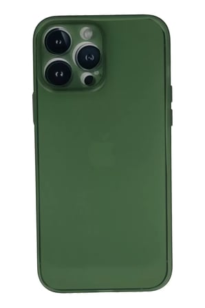 Newface Apple iPhone 13 Pro Kılıf PP Ultra İnce Kapak - Yeşil