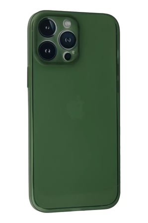 Newface Apple iPhone 13 Pro Kılıf PP Ultra İnce Kapak - Yeşil
