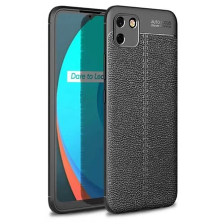 Newface Realme C11 Kılıf Auto Focus Kapak - Siyah