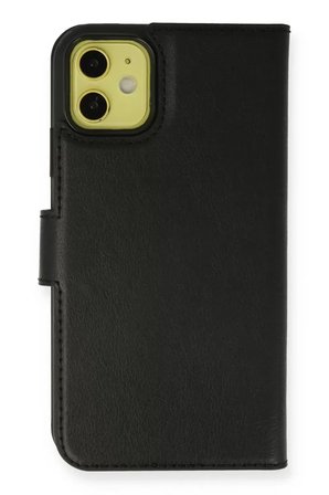 Newface Apple iPhone 13 Mini Kılıf Trend S Plus Kapaklı Kılıf - Siyah