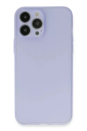 Newface Apple iPhone 13 Pro Max Kılıf Puma Silikon - Mor