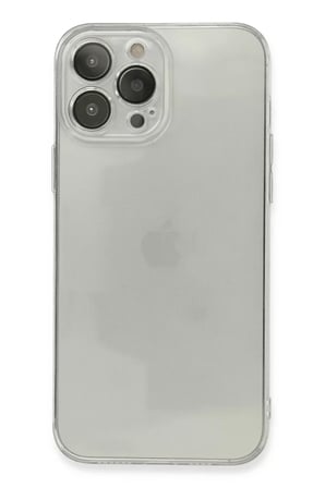 Newface Apple iPhone 13 Pro Max Kılıf Fly Lens Silikon - Şeffaf