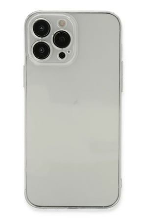Newface Apple iPhone 13 Pro Max Kılıf Fly Lens Silikon - Şeffaf