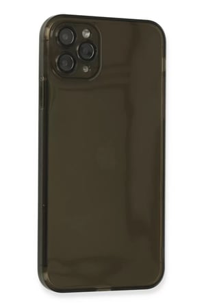 Newface Apple iPhone 11 Pro Kılıf Fly Lens Silikon - Siyah