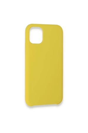 Newface Apple iPhone 11 Pro Kılıf Lansman Legant Silikon - Sarı