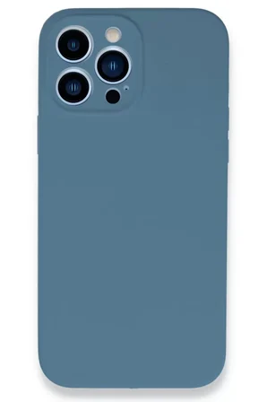 Newface Apple iPhone 13 Pro Kılıf Lansman Legant Silikon - Açık Mavi