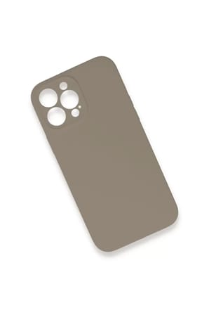 Newface Apple iPhone 13 Pro Max Kılıf Lansman Legant Silikon - Bej