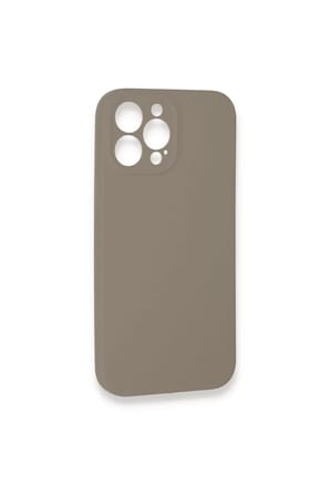 Newface Apple iPhone 13 Pro Max Kılıf Lansman Legant Silikon - Bej