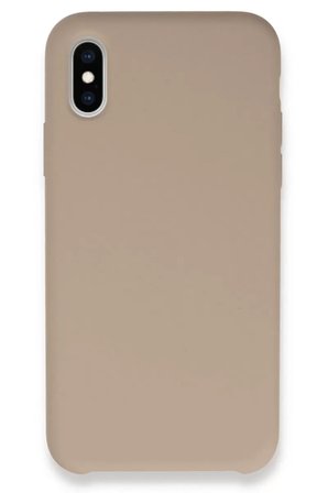 Newface Apple iPhone X Kılıf Lansman Legant Silikon - Açık Pembe