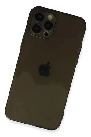 Newface Apple iPhone 12 Pro Max Kılıf Fly Lens Silikon - Siyah