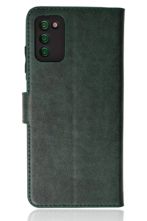 Newface Samsung Galaxy A03S Kılıf Trend S Plus Kapaklı Kılıf - Yeşil