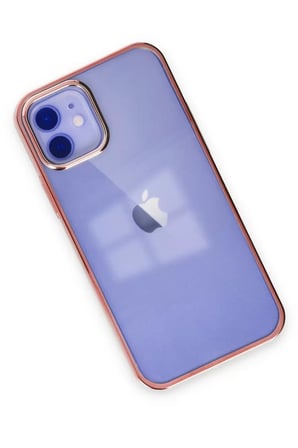 Newface Apple iPhone 12 Kılıf Element Silikon - Pembe