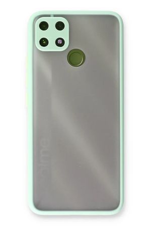 Newface Realme C25 Kılıf Montreal Silikon Kapak - Turkuaz
