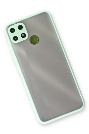 Newface Realme C25 Kılıf Montreal Silikon Kapak - Turkuaz