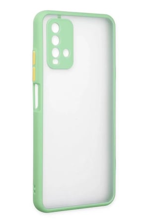 Newface Xiaomi Redmi 9T Kılıf Montreal Silikon Kapak - Turkuaz