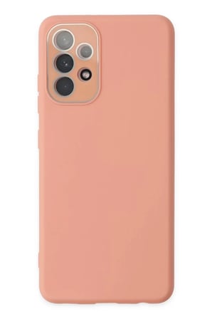 Newface Samsung Galaxy A53 5G Kılıf Lansman Glass Kapak - Pembe