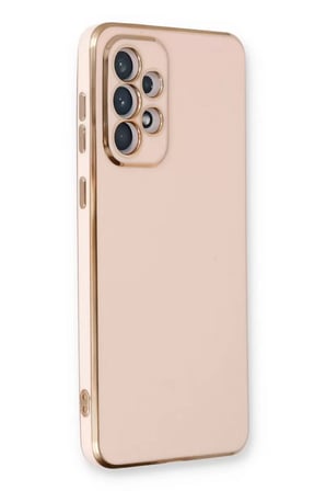 Newface Samsung Galaxy A53 5G Kılıf Volet Silikon - Pembe
