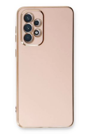 Newface Samsung Galaxy A53 5G Kılıf Volet Silikon - Pembe