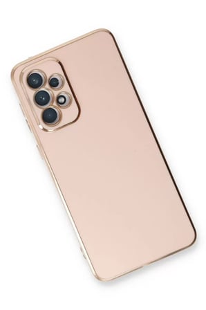Newface Samsung Galaxy A53 5G Kılıf Volet Silikon - Pembe