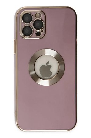 Newface Apple iPhone 12 Pro Kılıf Store Silikon - Mor