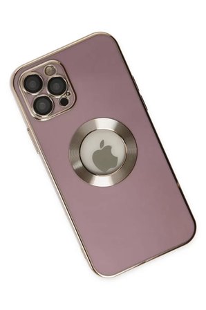 Newface Apple iPhone 12 Pro Kılıf Store Silikon - Mor